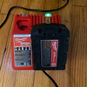 Red and Black Battery Charger